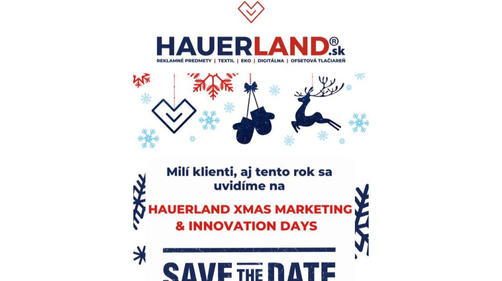 Pozvánka na Vianočné marketingové dni Hauerland.