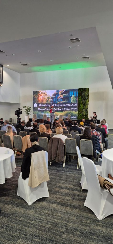 Konferencia o klimaticky odolných mestách 2025.
