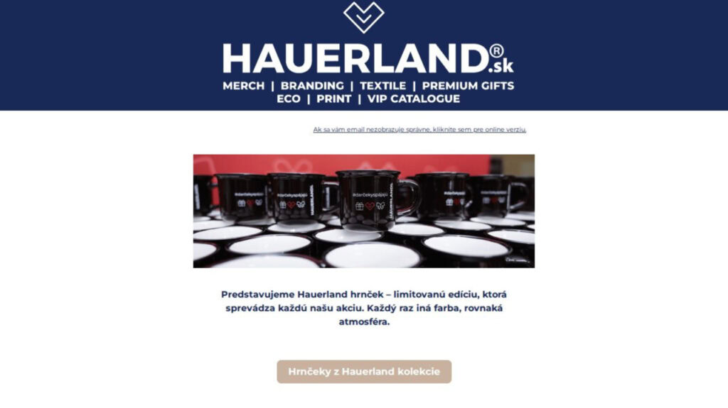 Hrnečky z Hauerland kolekcie